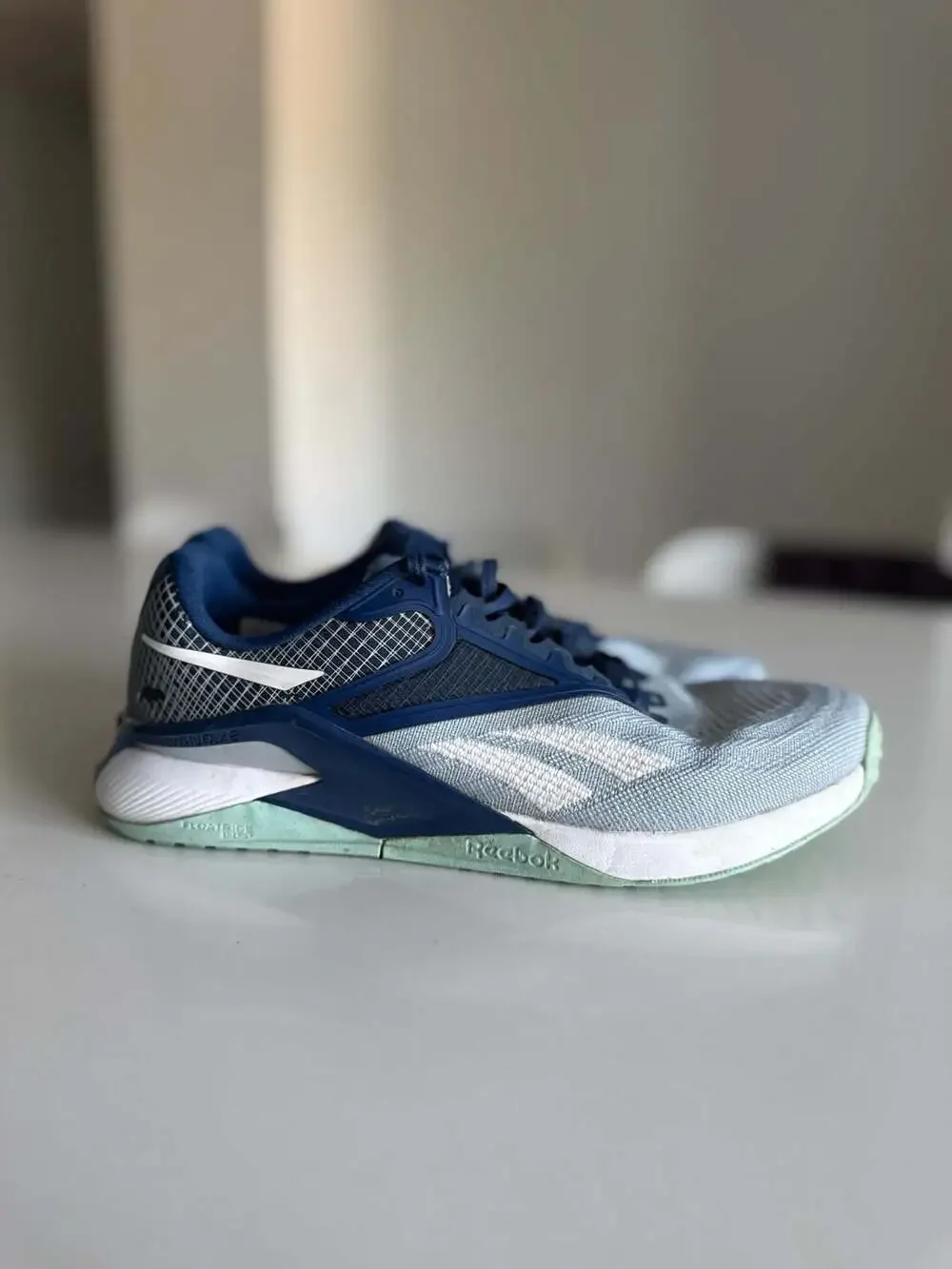 Reebok Nano X2 Women's Training Shoes Size 8.5 Blue/Grey